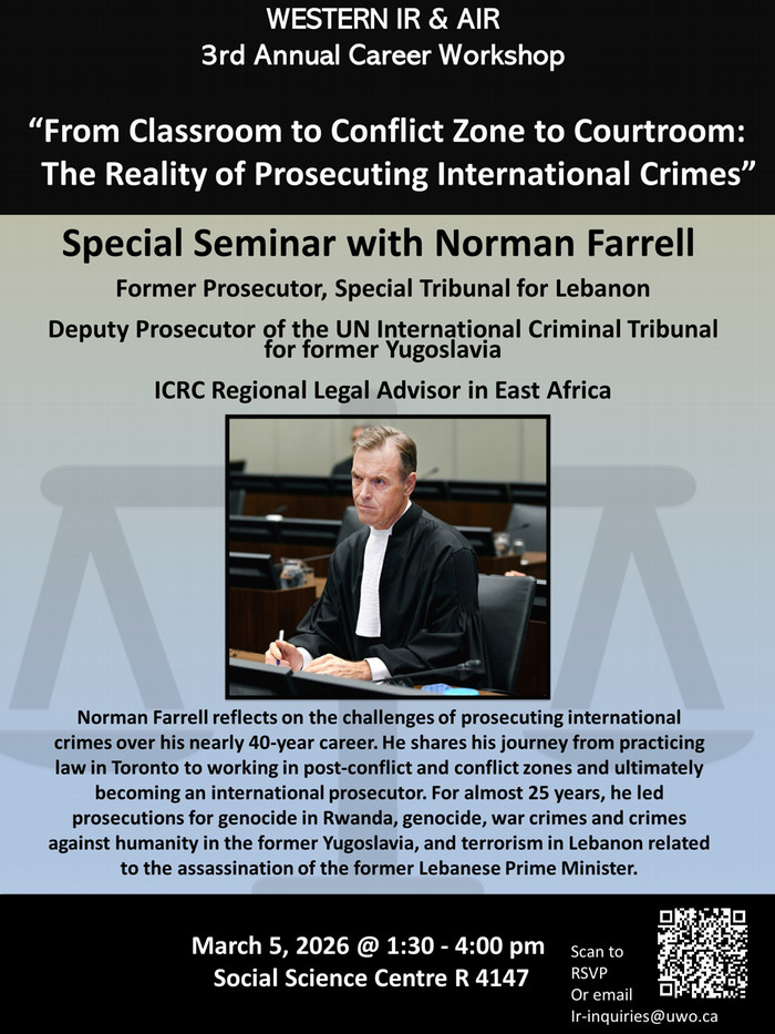 3rd Annual Career Workshop - Norman Farrell